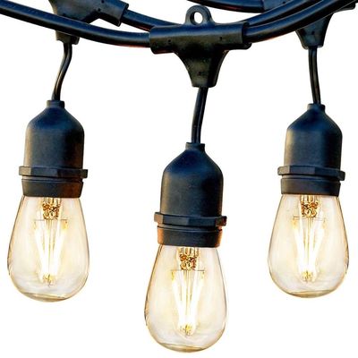 120V Outdoor LED Bulb String Lights