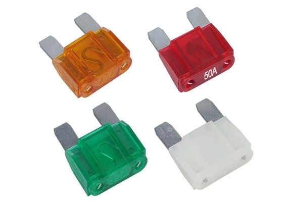 Plastic PA66 Encapsulation Fast Blow Auto Blade Fuse