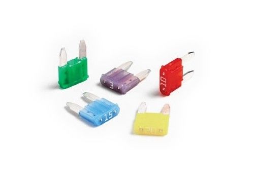 32VDC 20A Low Profile Mini Fuse , 11mm Mini Blade Car Fuses