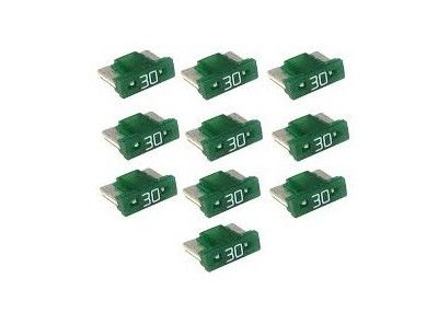 ISO 8820 Green 58 Volt 30 Amp Low Profile Mini Fuse