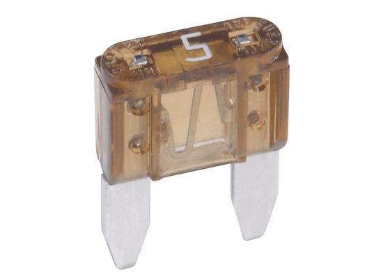 Blue 32V 15A Low Profile Mini Fuse , Truck Micro Mini Blade Fuses
