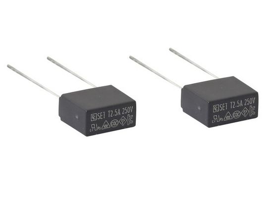 Square Box Shaped High Voltage Time Delay Subminiature Fuse 8.4mm SMT T1A With 250V 300V 400V Rated Voltage