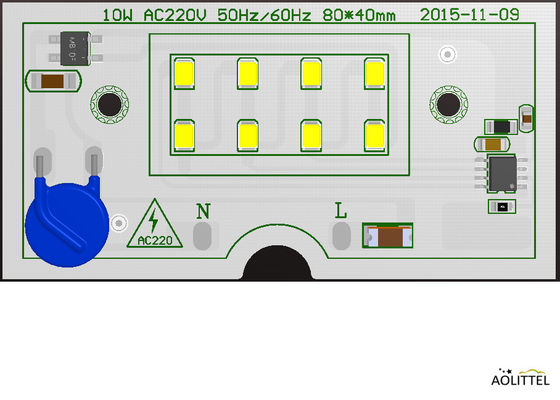 Floor Lighting LED Driver Chip , High Voltage AC LED Light Driver IC