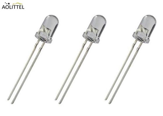 3mm Round Top RGB Plug In LED Light Emitting Diode