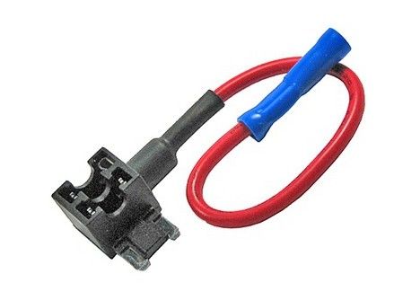 UL1015 16AWG Red Mini Add A Circuit Fuse Holder