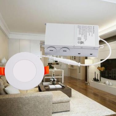 15W 6" 1050LM 5CCT Recessed Slim Panel LED Downlight