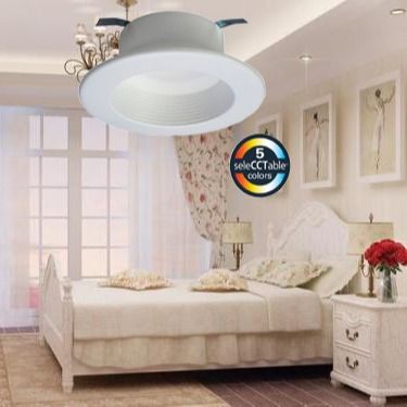 18W 1350LM Downlight LED Lighting , Dimmable Colour Changing LED Downlights